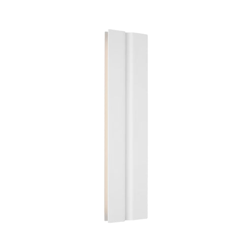 Visual Comfort PBV80027 Cloak 1-lt 18" Tall LED Vanity Light-Matte White