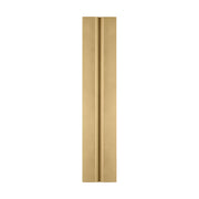 Visual Comfort PBV80127 Cloak 1-lt 24" Tall LED Vanity Light-Hand-Rubbed Antique Brass