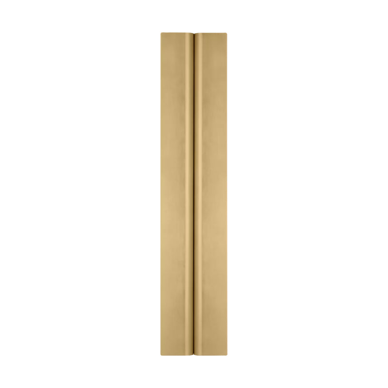Visual Comfort PBV80127 Cloak 1-lt 24" Tall LED Vanity Light-Hand-Rubbed Antique Brass