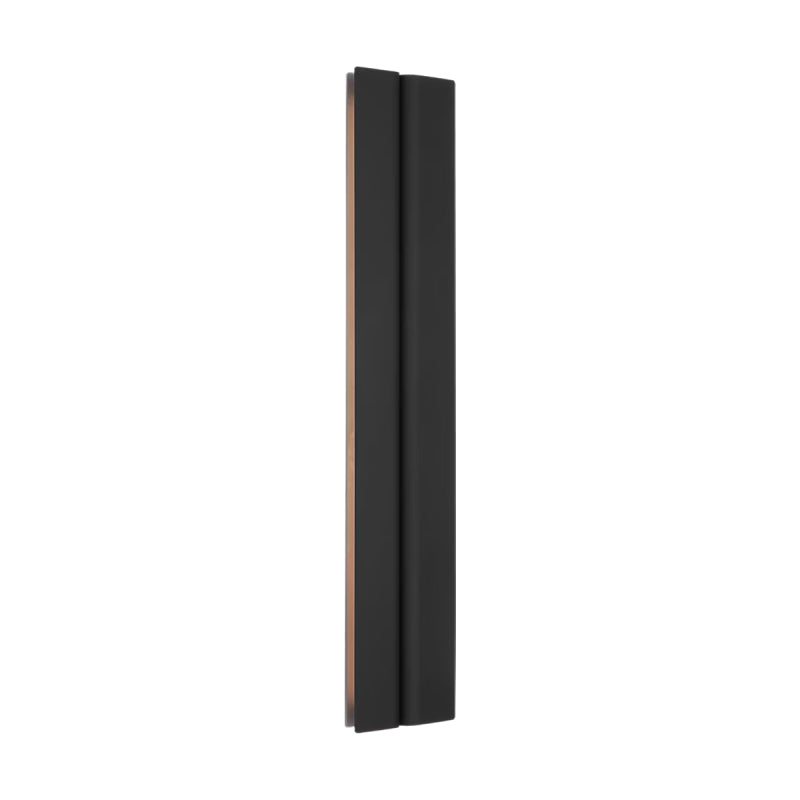 Visual Comfort PBV80127 Cloak 1-lt 24" Tall LED Vanity Light-Nightshade Black