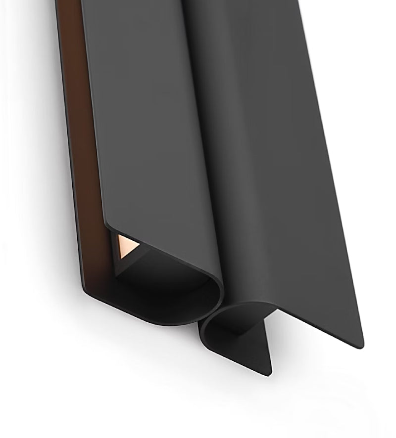 Visual Comfort PBV80127 Cloak 1-lt 24" Tall LED Vanity Light-Nightshade Black