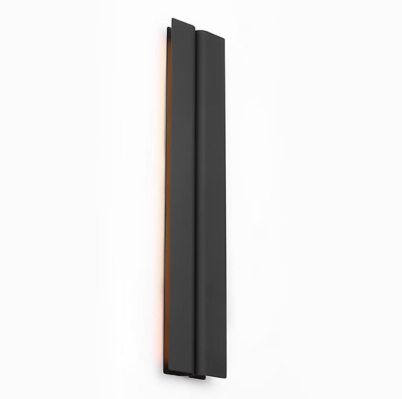 Visual Comfort PBV80127 Cloak 1-lt 24" Tall LED Vanity Light-Nightshade Black
