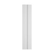 Visual Comfort PBV80127 Cloak 1-lt 24" Tall LED Vanity Light-Matte White