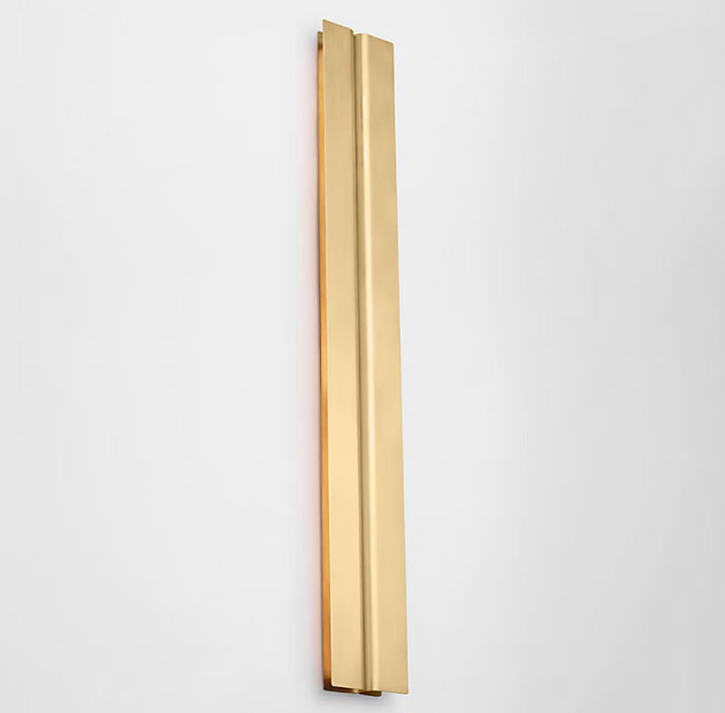 Visual Comfort PBV80227 Cloak 1-lt 36" Tall LED Vanity Light-Hand-Rubbed Antique Brass