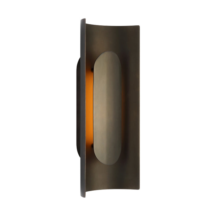 Visual Comfort PBWS502 Shielded 18" Tall LED Wall Sconce