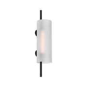 Visual Comfort PBWS80927 Trace 1-lt 18" Tall LED Wall Sconce-Nightshade Black