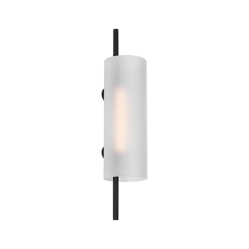 Visual Comfort PBWS80927 Trace 1-lt 18" Tall LED Wall Sconce-Nightshade Black