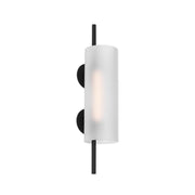 Visual Comfort PBWS80927 Trace 1-lt 18" Tall LED Wall Sconce-Nightshade Black