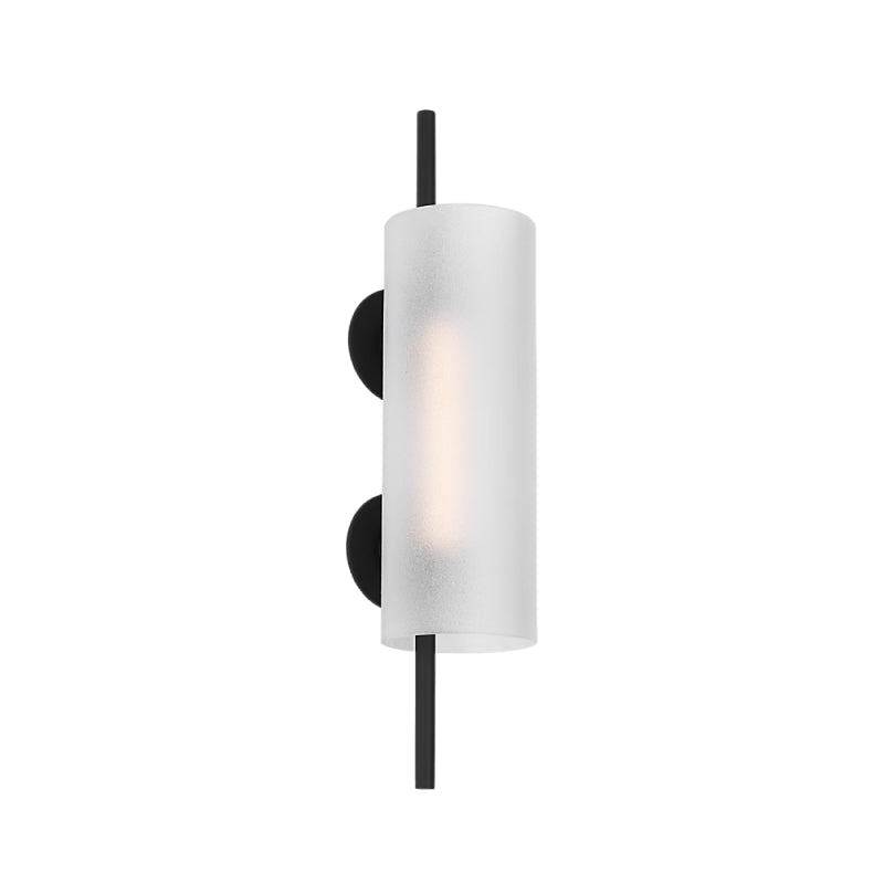 Visual Comfort PBWS80927 Trace 1-lt 18" Tall LED Wall Sconce-Nightshade Black
