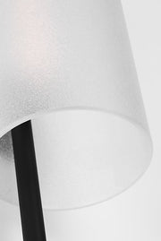 Visual Comfort PBWS80927 Trace 1-lt 18" Tall LED Wall Sconce-Nightshade Black