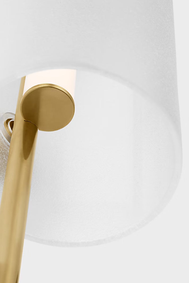 Visual Comfort PBWS80927 Trace 1-lt 18" Tall LED Wall Sconce-Hand-Rubbed Antique Brass