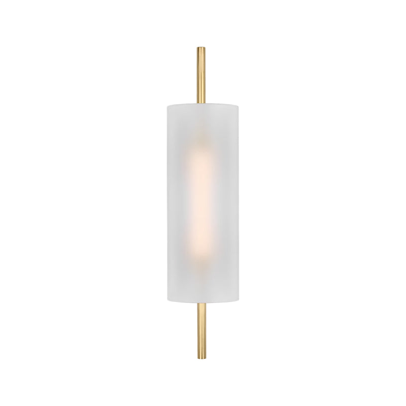 Visual Comfort PBWS80927 Trace 1-lt 18" Tall LED Wall Sconce-Hand-Rubbed Antique Brass