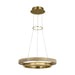 Visual Comfort 700GRC24 Grace 24 1-lt 24" LED Chandelier - Hand Rubbed Antique Brass