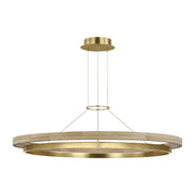 Visual Comfort 700GRC48 Grace 1-lt 48" LED Chandelier - Hand Rubbed Antique Brass