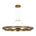 Visual Comfort 700GRC48 Grace 1-lt 48" LED Chandelier - Natural Brass