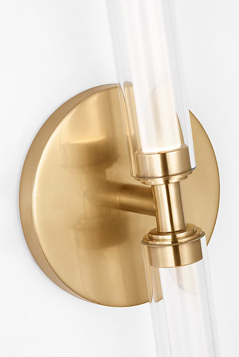 Visual Comfort SLBA75027 Poza 2-lt 32" LED Vanity - Hand Rubbed Antique Brass