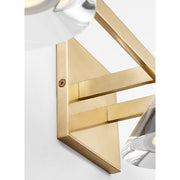 Visual Comfort SLBA75827 Midrand 3-lt 26" LED Vanity - Hand Rubbed Antique Brass