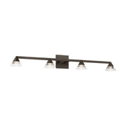 Visual Comfort SLBA76027 Midrand 4-lt 36" LED Vanity - Bronze