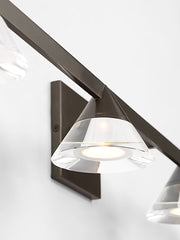 Visual Comfort SLBA76027 Midrand 4-lt 36" LED Vanity - Bronze