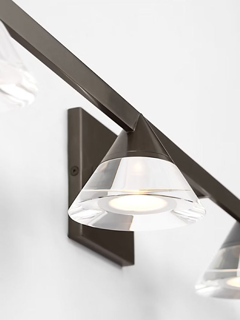 Visual Comfort SLBA76027 Midrand 4-lt 36" LED Vanity - Bronze