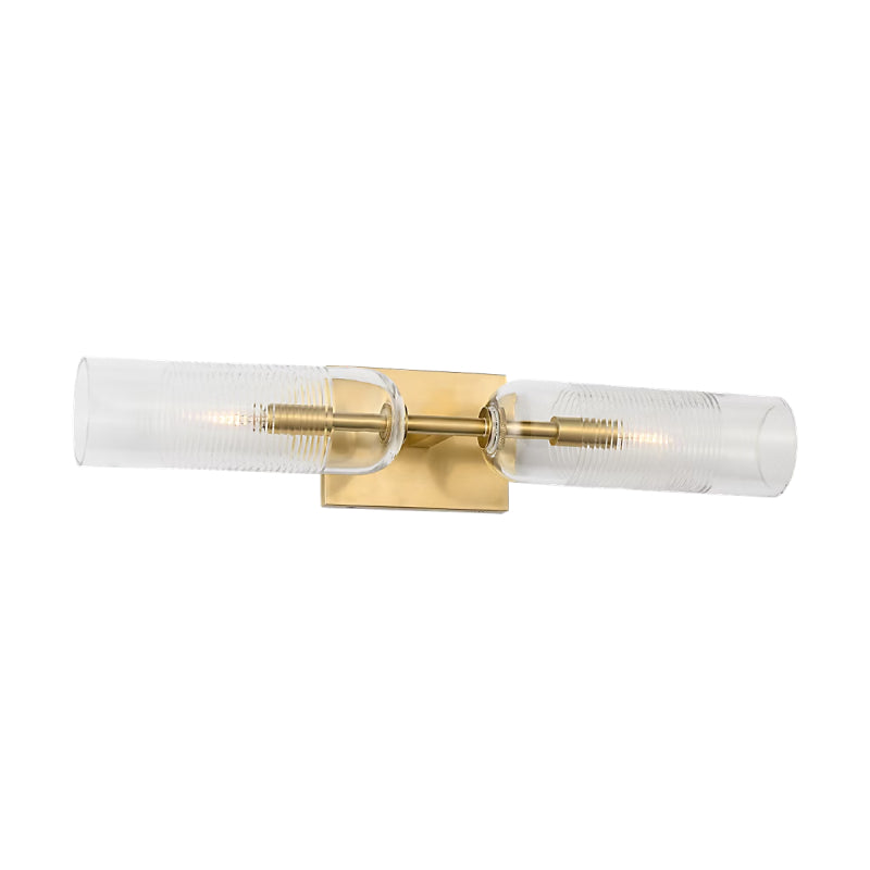 Visual Comfort SLBA770 Leano 2-lt 24" Vanity - Hand Rubbed Antique Brass