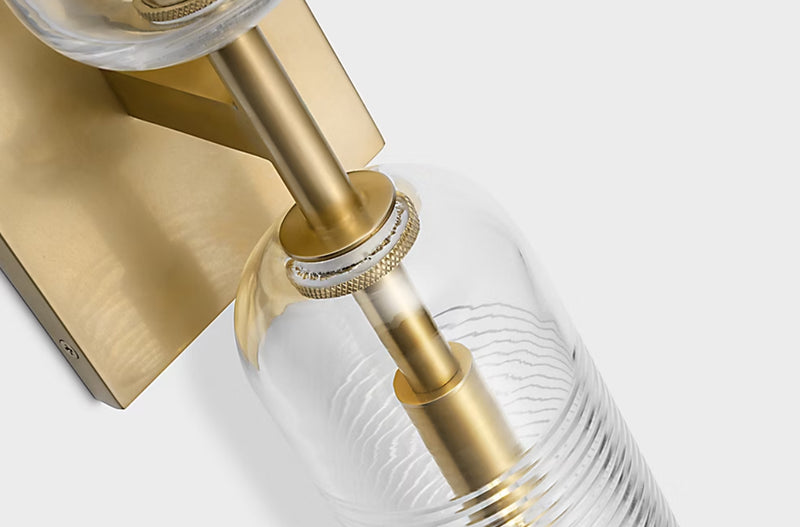 Visual Comfort SLBA770 Leano 2-lt 24" Vanity - Hand Rubbed Antique Brass