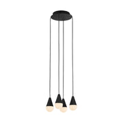 Visual Comfort SLCH513 Cupola Alabaster 4-lt 11" LED Chandelier
