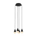Visual Comfort SLCH513 Cupola Alabaster 4-lt 11" LED Chandelier