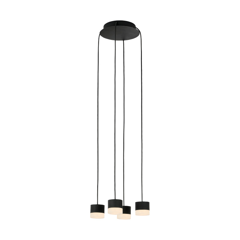 Visual Comfort SLCH520 Gable Alabaster 4-lt 10" LED Chandelier