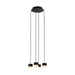Visual Comfort SLCH520 Gable Alabaster 4-lt 10" LED Chandelier