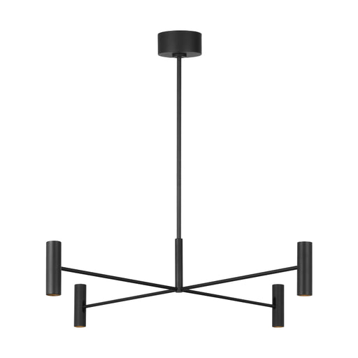 Visual Comfort SLCH570 Ponte 36" LED Chandelier - Nightshade Black