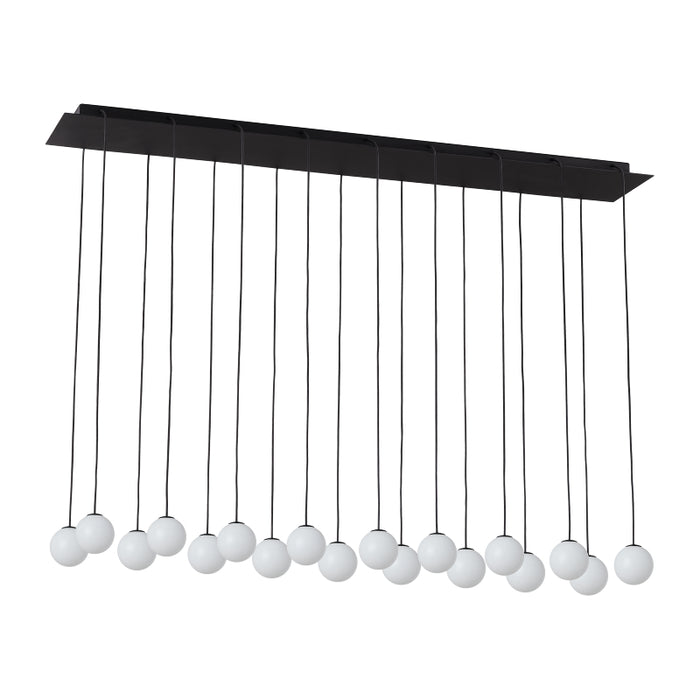 Visual Comfort SLCH586 Orbet 18-lt 45" LED Chandelier