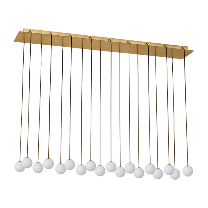 Visual Comfort SLCH586 Orbet 18-lt 45" LED Chandelier
