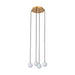 Visual Comfort SLCH588 Orbet 4-lt 11" LED Chandelier