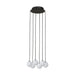 Visual Comfort SLCH589 Orbet 6-lt 11" LED Chandelier
