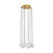 Visual Comfort SLCH589 Orbet 6-lt 11" LED Chandelier