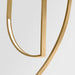Visual Comfort SLCH633 Baku 49" LED Chandelier - Hand Rubbed Antique Brass