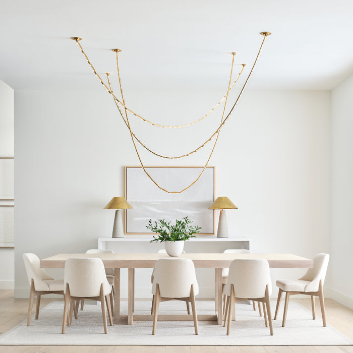Visual Comfort SLCH655 Catena 241 LED Chandelier with Remote Mount Driver