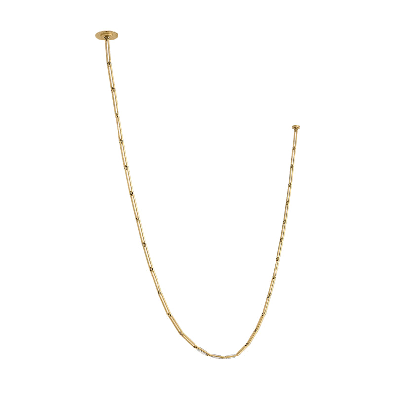 Visual Comfort SLCH726 Catena 150" Tall LED Chandelier - Hand Rubbed Antique Brass