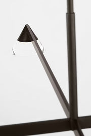 Visual Comfort SLCH75227 Midrand 4-lt 52" LED Chandelier - Bronze