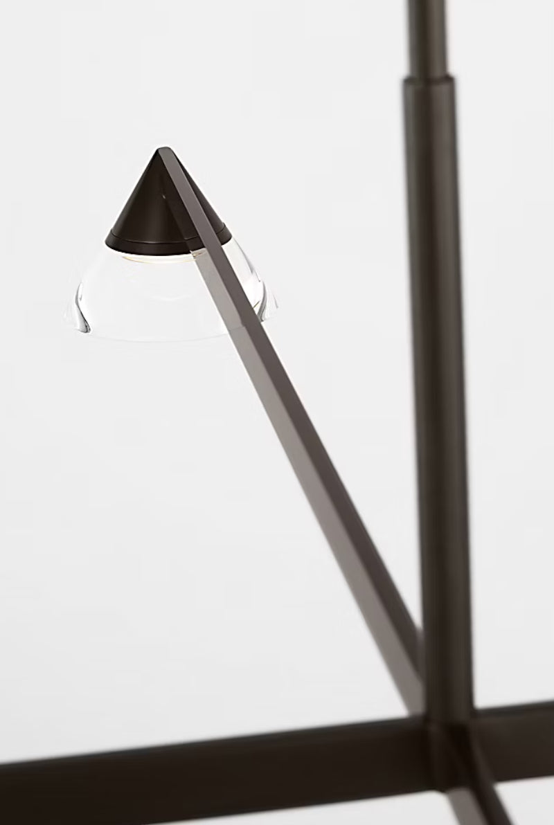 Visual Comfort SLCH75227 Midrand 4-lt 52" LED Chandelier - Bronze