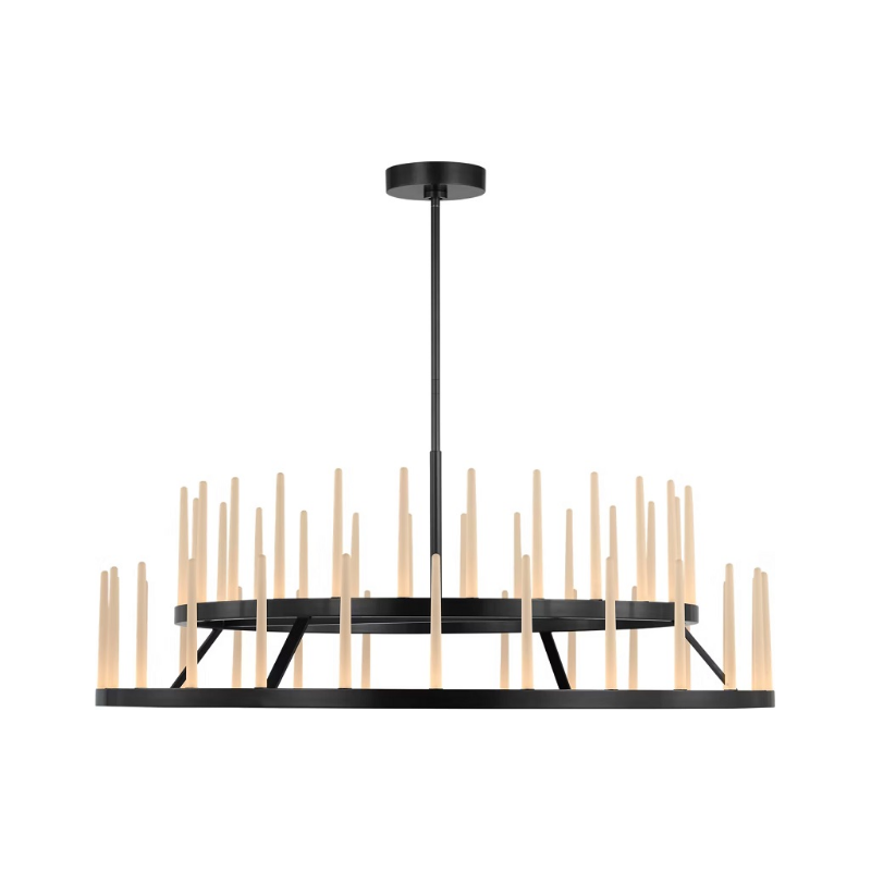 Visual Comfort SLCH81122 Sagrada 52-lt 49" LED Chandelier - Bronze