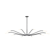 Visual Comfort SLCH81627 Lajos 10-lt 67" LED Chandelier-Bronze
