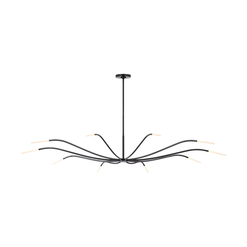 Visual Comfort SLCH81627 Lajos 10-lt 67" LED Chandelier-Bronze