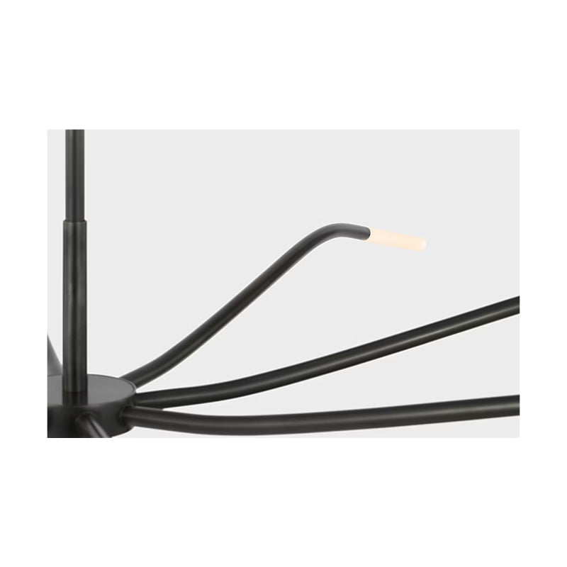 Visual Comfort SLCH81827 Lajos 8-lt 50" LED Chandelier-Bronze
