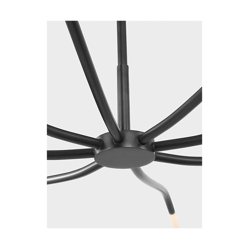 Visual Comfort SLCH81827 Lajos 8-lt 50" LED Chandelier-Bronze