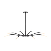 Visual Comfort SLCH81827 Lajos 8-lt 50" LED Chandelier-Bronze