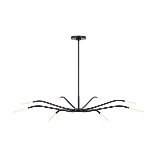 Visual Comfort SLCH81827 Lajos 8-lt 50" LED Chandelier-Bronze