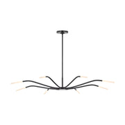 Visual Comfort SLCH81827 Lajos 8-lt 50" LED Chandelier-Bronze