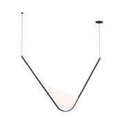 Visual Comfort SLCH835 Mitu 1-lt 48" LED Chandelier
